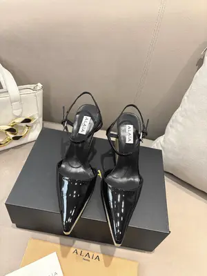 P650Alaïa2026春夏坡底高跟鞋​​