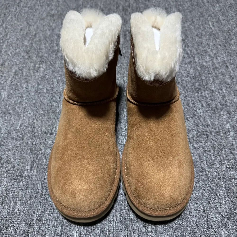 💰620   平臺外貿專供 UGG Novelty 女子雪地靴 1174517 十年品牌製鞋代工廠生產線出品 注重每一處細節 隆豐A級真羊皮毛一體 完全遵循ZP工藝流程打造 尺碼：35 36 37 38 39 40 編號：31UEFF70