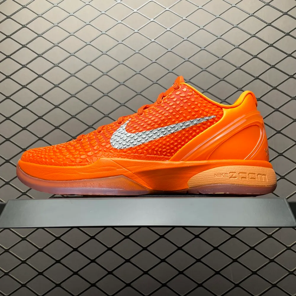 純原 NK Kobe VI 科比6代 男子實戰籃球鞋 IH1871-800 高階零售 外貿專供品質 市售最高版本 原鞋原資料紙板開發 內建Zoom Turbo氣墊 後掌EVA緩震 實戰配置直接拉滿 鞋面細節匹配原版 全身鞋材卡料色獨家定製 