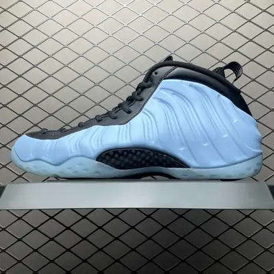 NK Air Foamposite One 市售最強品質 莞產頂級品質 冰藍噴 噴泡 HJ6014-400 內建Zoom氣墊 鞋型發泡360度無死角 中底完美注膠 原廠碳纖維加持 尺碼：40 40.5 41 42 42.5 43 44 44