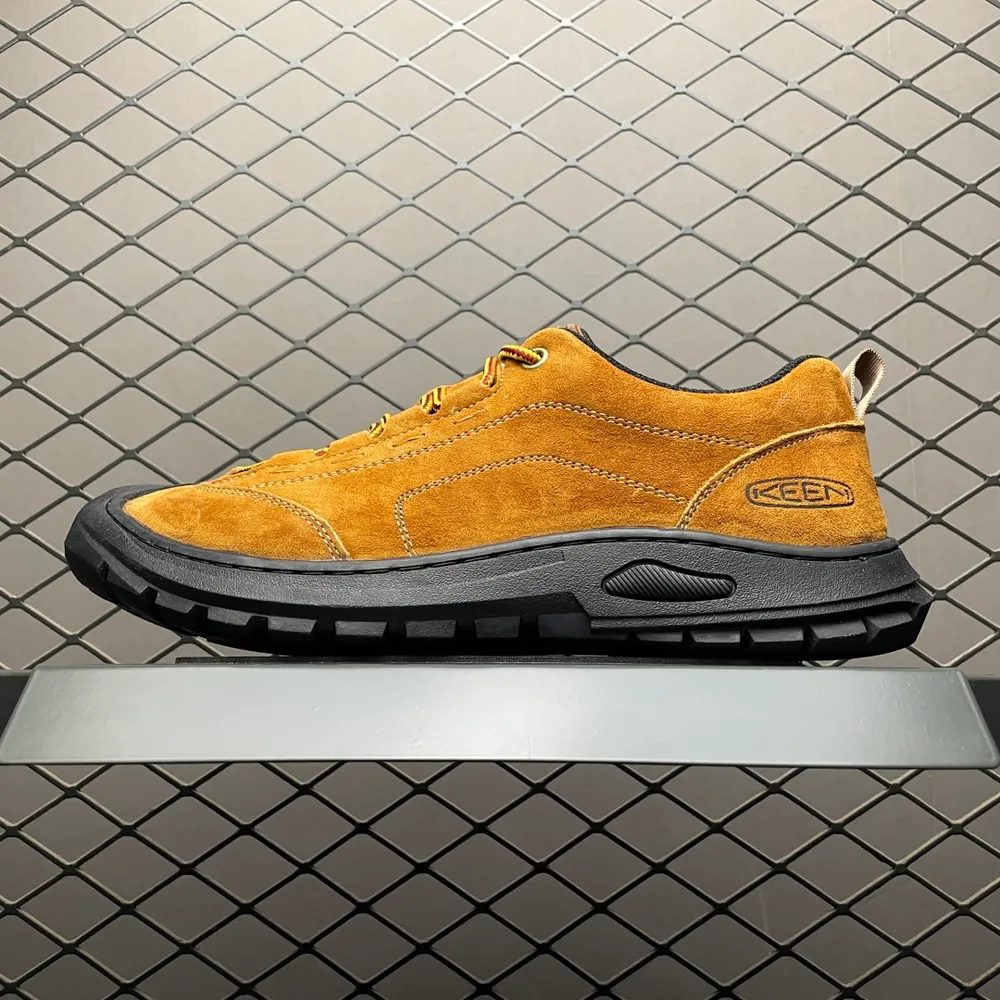 💰550 純原Keen 科恩Jasper Rocks SP 賈斯珀都市系列復古低幫繫帶戶外風露營徒步登山運動訓練鞋 25ss秋冬季新款原楦型開發紙版 採用固色翻毛皮鞋面材質#內嵌高密度EVA發泡緩震腳墊 外接一體式包裹防滑防剮蹭耐磨橡膠大