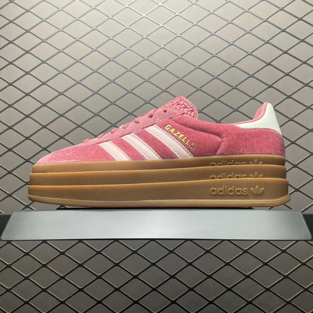 💰550 純原AD 阿迪 Gazelle Bold 燈芯絨鞋面 厚底休閒板鞋 IG4389 純原品質出貨 區別市面先行通貨版本 尺碼：35.5 36 36.5 37 38 38.5 39 40 40.5 41 42 編號：25TDEF17