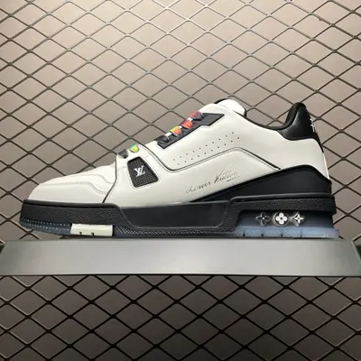 純原Louis Vuitton 路易威登 LV Trainer 低幫休閒板鞋 私人訂單 外貿專供品質 尺碼：35 36 37 38 39 40 41 42 43 44 45 編號：47PHTUSSS