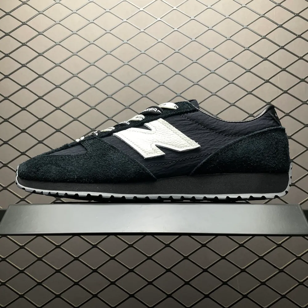 💰569 純原 Junya Watanabe x New Balance 新百倫 U471AE 復古休閒鞋 頭部一線大廠M版出品 原版原楦 正確長絨➕"皺皺布"鞋面 頭層皮"N"字LOGO 真皮紋理清晰可見 對版對色 獨立私模高彈大底 真