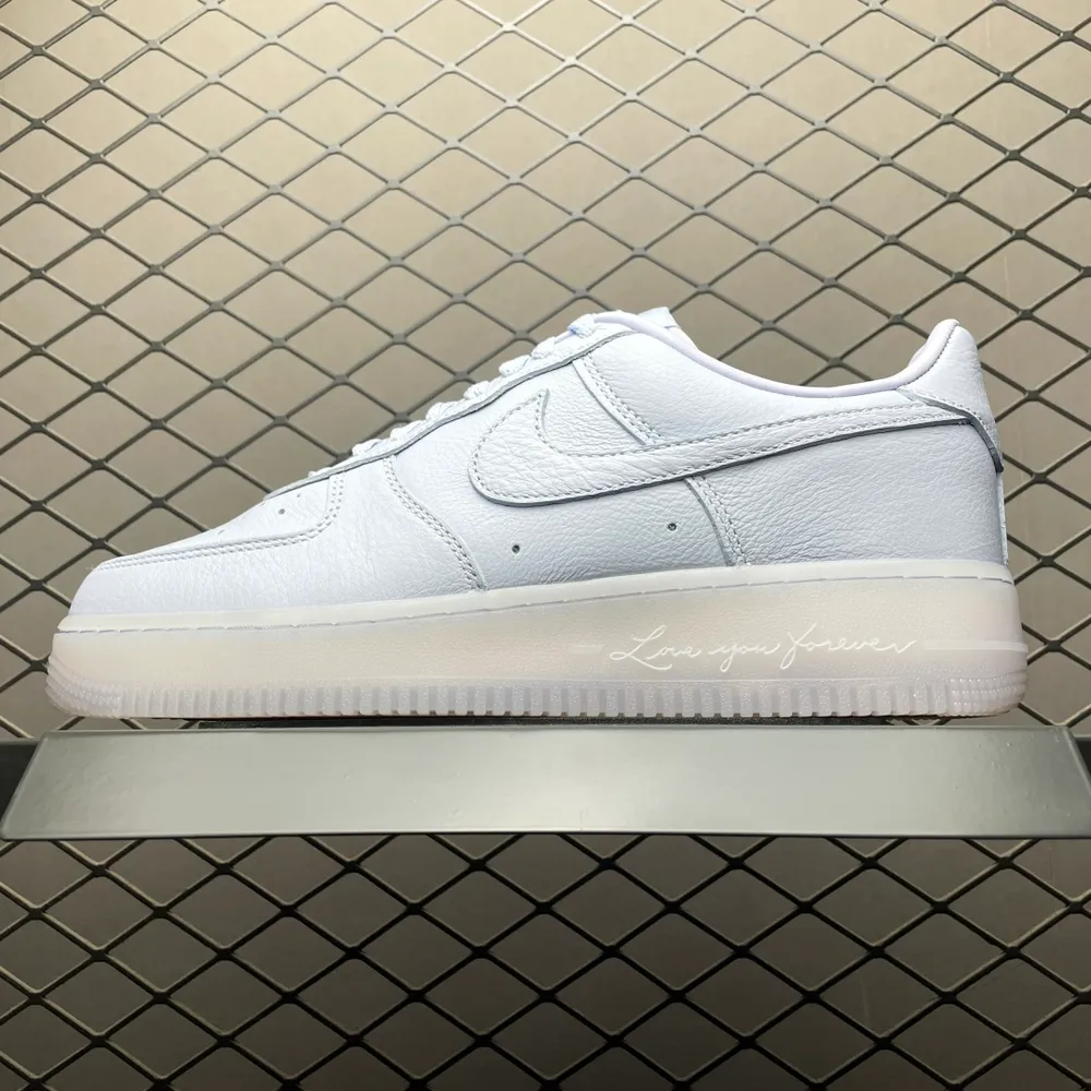 💰630 純原 Nocta x NK Air Force 1 Low 公鴨聯名款空軍一號低幫休閒板鞋 CZ8065-500 大廠出品 原廠頭層皮打造 高階外貿零售專供品質 尺碼：35.5 36 36.5 37.5 38 38.5 39 4