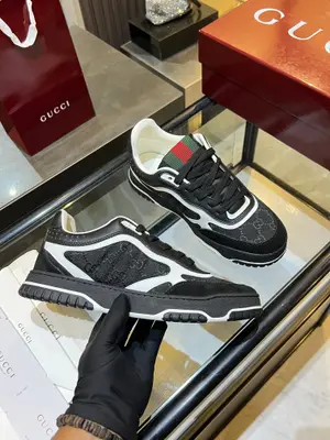 Gucci古馳 最新爆款高低幫做舊情侶運動鞋系列出貨