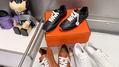 P660  碼數5-40。41定製👟 愛馬仕26早春王炸德訓鞋，三色調齊發！