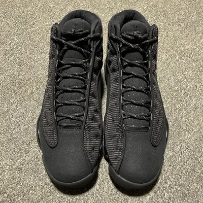 純原 Air Jordan 13 Retro " Black Cat " AJ13喬13 黑貓 男子文化籃球鞋 414571-011 全新訂單 高階零售 外貿混賣專供品質 國內專業AJ大廠出品 原廠楦頭紙板 原廠材料打造 原廠3D變色貓眼 