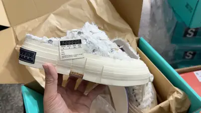 吳建豪白天鵝絨半拖 發貨實拍