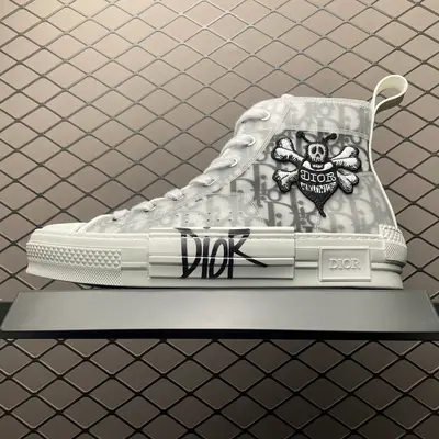 💰790 純原Dior 迪奧 B23 Oblique Sneakers 迪奧“CD重影” 高幫 鬼頭/雲母 東莞純原 原版購入再次全新升級 全鞋細節到材料到包裝大幅度提升改正 市面最強版本 可對比 歷史最高FK （全套原版一致配件包裝）羊