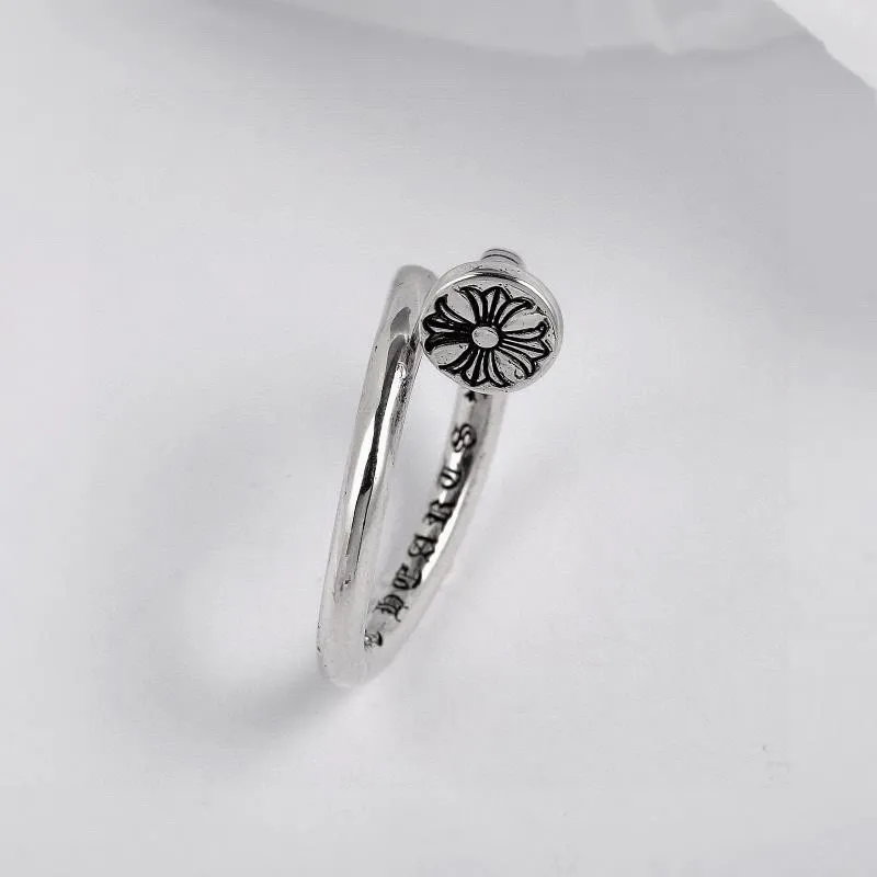 💰480 Chrome Hearts克羅心開口戒指，經典釘子。