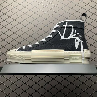 💰730 純原Cactus Jack x Dior 迪奧 B23 Oblique Sneakers 迪奧“CD重影” 聯名款高幫休閒板鞋 東莞純原 原版購入再次全新升級 全鞋細節到材料到包裝大幅度提升改正 市面最強版本 可對比 歷史最高F