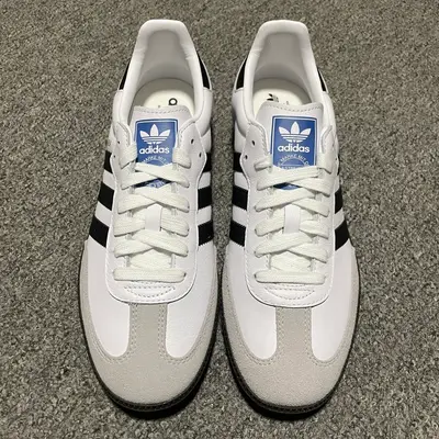 💰550 純原 AD 阿迪 Samba OG 桑巴低幫休閒板鞋 B75806 全新訂單 市售TOP270梯隊品質 全新高階零售平臺專供品質出貨  全鞋身採用頭層牛皮 包括鞋舌也是頭層皮 私模大底 非市面公底 最大尺碼做到46 尺碼：36 