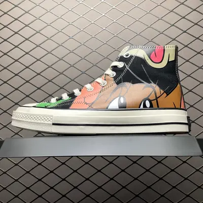 💰500 純原Converse 匡威 Ctas High 貓和老鼠 高幫帆布休閒板鞋 尺碼：35 36 36.5 37 37.5 38 39 39.5 40 41 41.5 42 42.5 43 44 編號：20DCEE14
