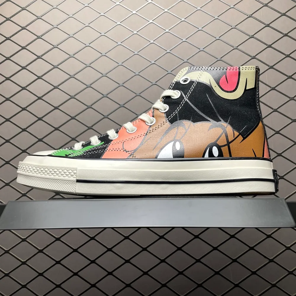 💰500 純原Converse 匡威 Ctas High 貓和老鼠 高幫帆布休閒板鞋 尺碼：35 36 36.5 37 37.5 38 39 39.5 40 41 41.5 42 42.5 43 44 編號：20DCEE14