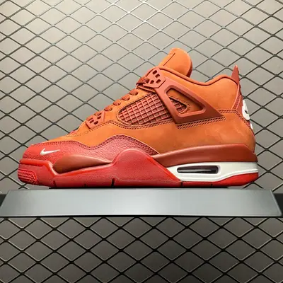 純原Nigel Sylvester x Air Jordan 4 OG AJ4喬4 聯名款男子文化籃球鞋 HF4340-800 尺碼：36 36.5 37.5 38 38.5 39 40 40.5 41 42 42.5 43 44 44.5
