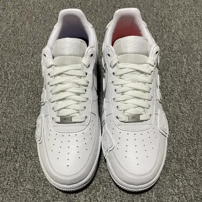 純原 CPFM x NK Air Force 1 Low 聯名款空軍一號低幫休閒板鞋 FQ7069-100 市售最高版本 整鞋從反口裡到鞋面均為原廠皮料打造 原鞋原楦頭紙板開發 高階外貿零售專供品質 全方位細節到位 尺碼：36 36.5 3
