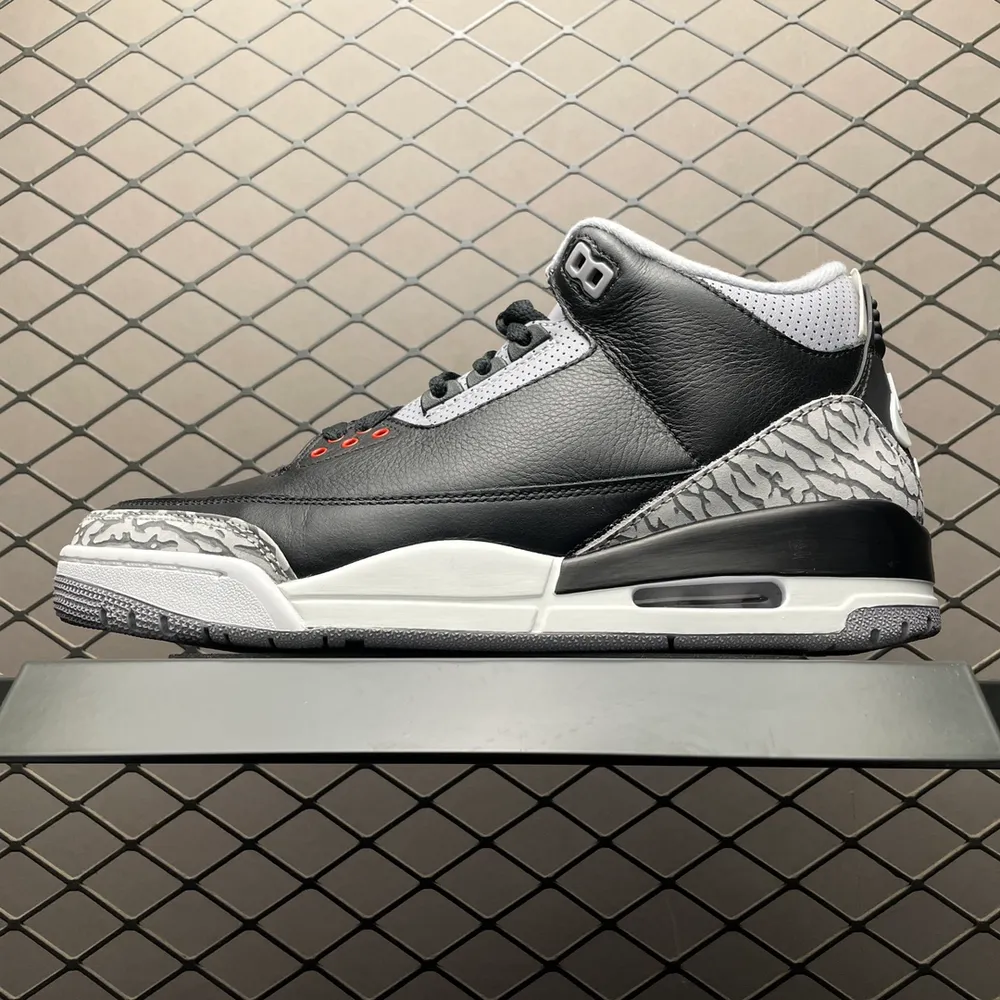 💰720 純原Air Jordan 3 AJ3喬3 男子文化籃球鞋 DN3707-010 專業AJ大廠出品 主力合作工廠 優勢供應市場 一線大廠水準 平民價格定位 全新模具開發 純正4代正確鞋型 進口頭層皮料 高畫質潔度 立體高頻 四線中底