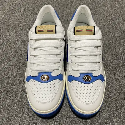 💰740 純原Gucci 古馳 Screener GG琺琅 復古老爹板鞋 海淘代購專供品質 正確楦型 正確固特異無膠走線工藝 配件齊全 進口皮料/原版毛巾內裡 匠心打造 其用料及細節已爭取最大限度還原公司正品 實拍如圖 所見即所得 謹防混