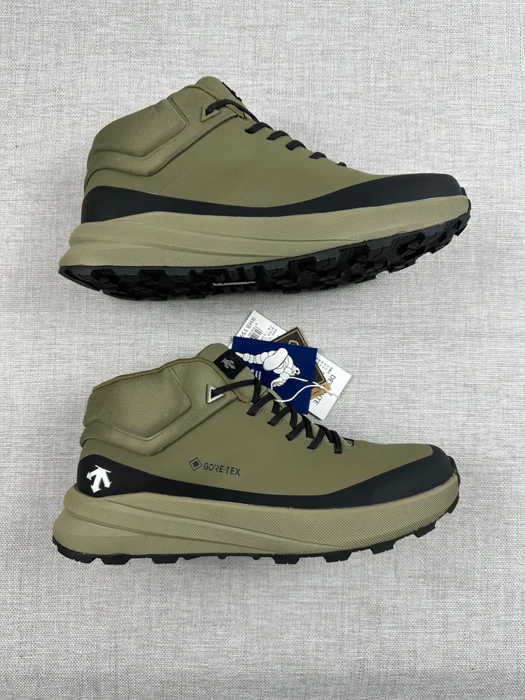 💰730🉐 迪桑特 秋冬季 軍綠色登山徒步鞋