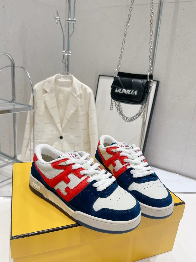 出p700 Fendi芬迪——2023最新配色fendi match籃球運動鞋，最新元素注入加FF復古的設計，超經典百搭系列……