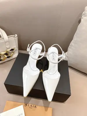 P650Alaïa2026春夏坡底高跟鞋​​