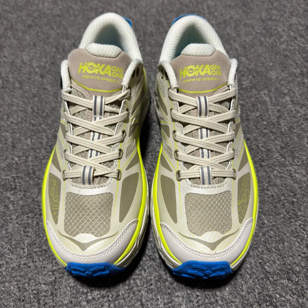 💰550   Hoka Mafate Speed 2 瑪法特 超輕厚底山地跑步鞋 1126851  尺碼： 36 36.5 37 38 38.5 39 40 40.5 41 42 42.5 43 44 44.5 45 編號：25UEFF5