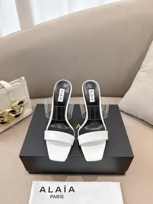 P640Alaïa2026春夏坡跟涼鞋​​