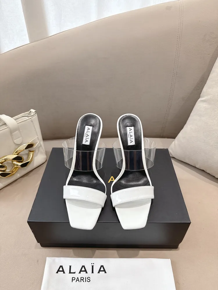 P640Alaïa2026春夏坡跟涼鞋​​