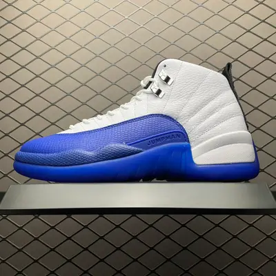 💰830 純原版本 Air Jordan 12 AJ12喬12 白藍 男子文化籃球鞋 CT8013-140 老牌頭部外貿大廠出品 進口頭層皮 真碳板加持 尺碼：40 40.5 41 42 42.5 43 44 45 46 47.5 編號：