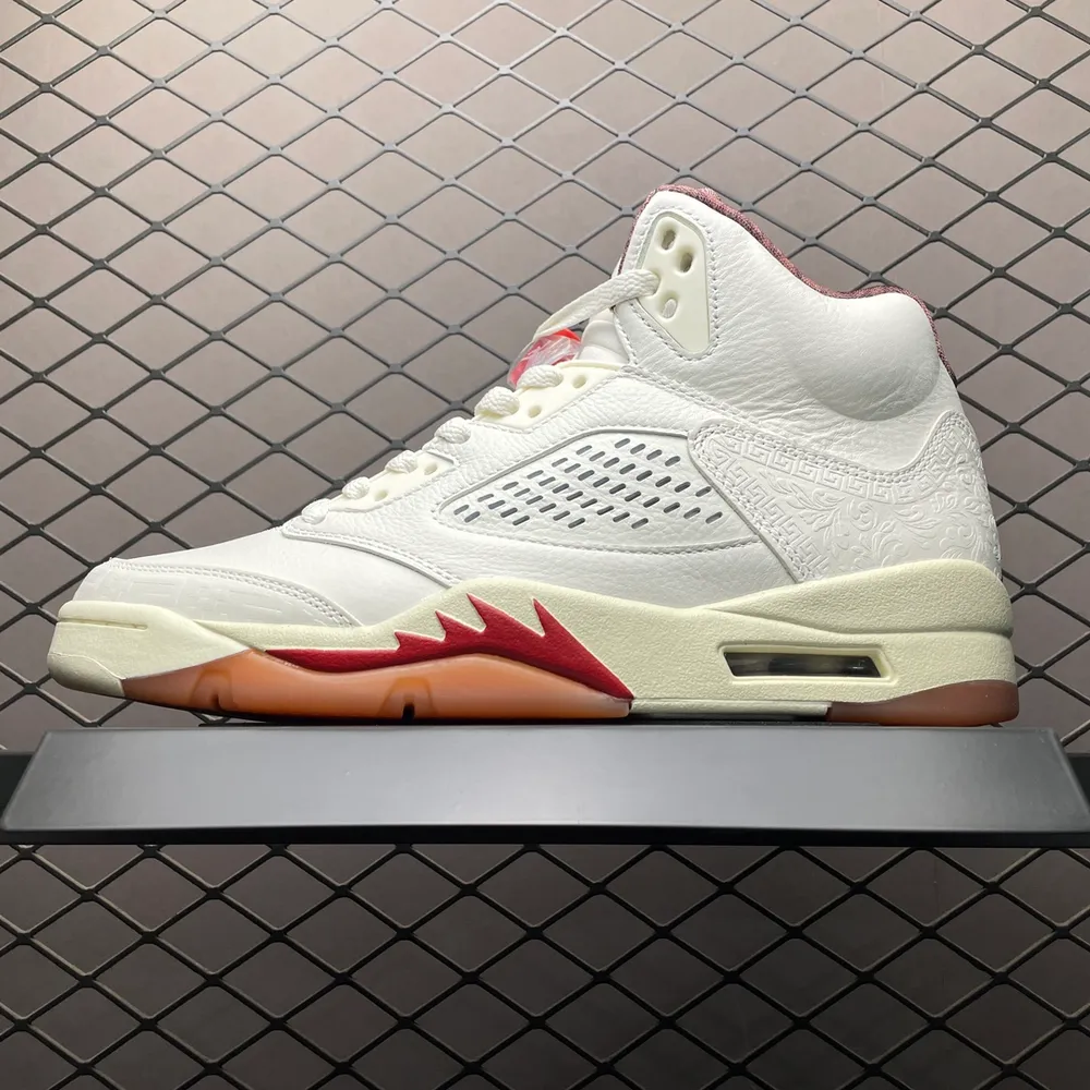 💰850 純原版本 Air Jordan 5 Retro AJ5喬5 男子文化籃球鞋 HF8833-100 國內一線大廠OG出品 匠心打造 原廠皮料原廠資料 全新紙板 模具打造 外貿 平臺高階零售專供品質 品質毋庸置疑 一眼正品既視感 細
