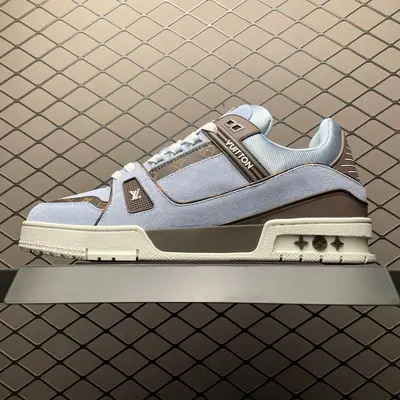 Louis Vuitton 路易威登 LV Trainer 低幫休閒板鞋 海淘代購同渠道品質 高階零售 外貿充正專供 原版購入開發 ZP級全套包裝 完美楦型 正確卡色 大底TPU 質感媲美原版 細節與原版一致 請注意區分市面通貨材 尺碼：3