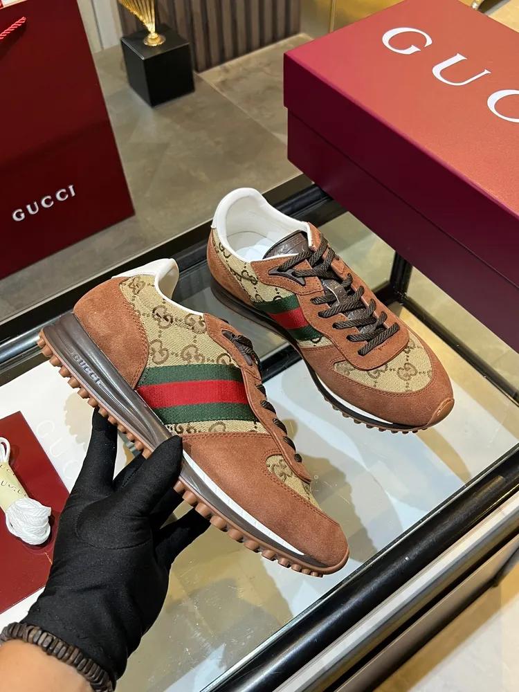 Gucci古馳  頂級版本 最新 走秀款 Re-Motion系列 厚底 休閒 運動鞋