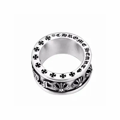 💰475 Chrome Hearts 克羅心古文字旋轉戒指