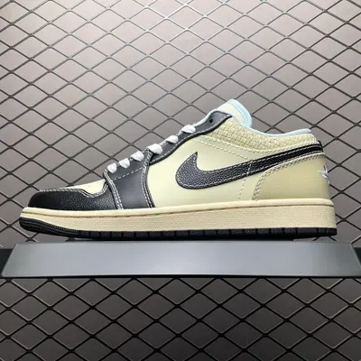 💰569 純原Air Jordan 1 Low AJ1喬1低幫文化籃球鞋 HQ3437-101 目前市售最高品質出貨 原鞋開發 平臺訂單專用代工流水線打造 一眼ZP既視感 尺碼：40 40.5 41 42 42.5 43 44 44.5 