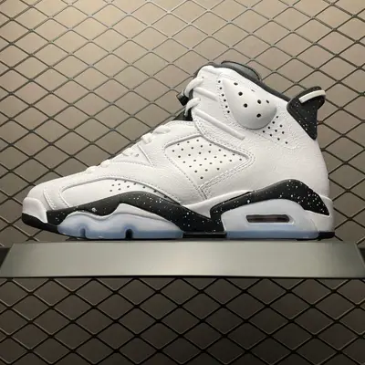 純原 Air Jordan 6 Retro AJ6喬6 白黑 男子文化籃球鞋 CT8529-112 原鞋原紙板開發 原廠材料 原檔案資料精美電繡 一眼正品既視感  水滴漏斗完美鞋型 紙板中底 鋼印 等諸多細節均一一還原 尺碼：40 40.5