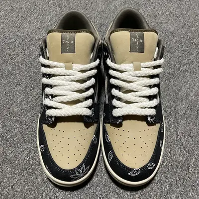 💰769 純原 Travis Scott x NK SB Dunk Low TS聯名款限量板鞋 CT5053-001 腰果花 天花板品質 國內一線頭部大廠出品 閉眼衝的品質 ！知名廠牌同源 原鞋原楦頭紙板開發 原廠皮料 原廠織嘜標 全方位
