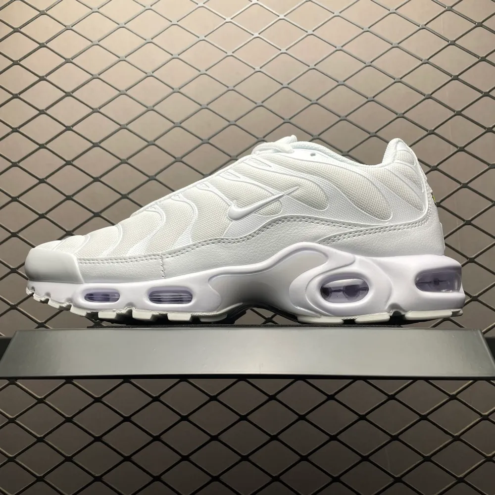 💰510 外貿專供 NK Air Max PLUS 復古氣墊運動鞋 DM2362-100外貿專供品質 尺碼：36-47 無半碼 編號：21YEFF91