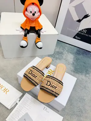 Dior 2026春夏系列拖鞋，精緻優雅。Dior標誌超有辨識度，日常或度假都能輕鬆駕馭。Oblique壓紋是Dior經典元素， 環保編織PP面料 經典升級 復古舒適度與時髦度並存 設計搭配不同風格需求