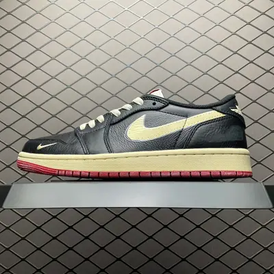 純原Nigel Sylvester x Jordan Air Jordan 1 Low OG Nitro "Better With Time" 聯名款 低幫休閒板鞋 IB8958-001 國內一線頭部知名大廠出品 尺碼：40 40.5 41