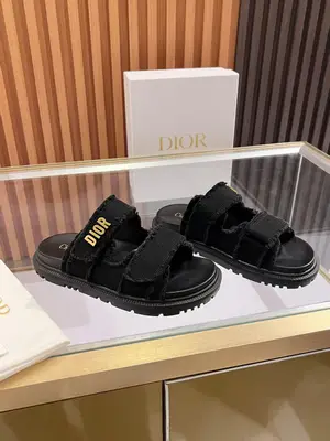 P630。Dior經典帆布爆款涼拖