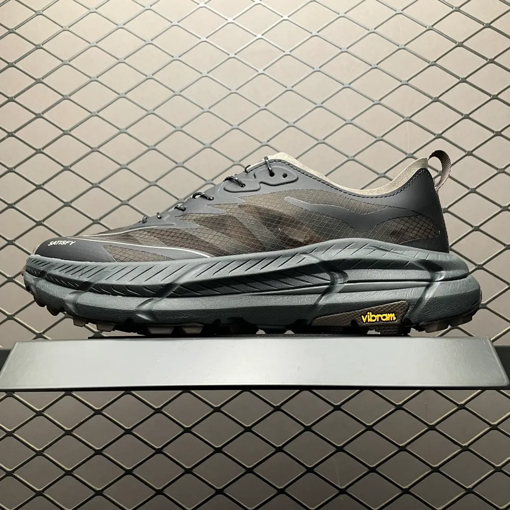 💰579 純原Satisfy x Hoka U Running Mafate Trail 瑪法特 夏季聯名款超輕蟬翼戶外徒步鞋 1157050 尺碼： 36 36.5 37 38 38.5 39 40 40.5 41 42 42.5 43