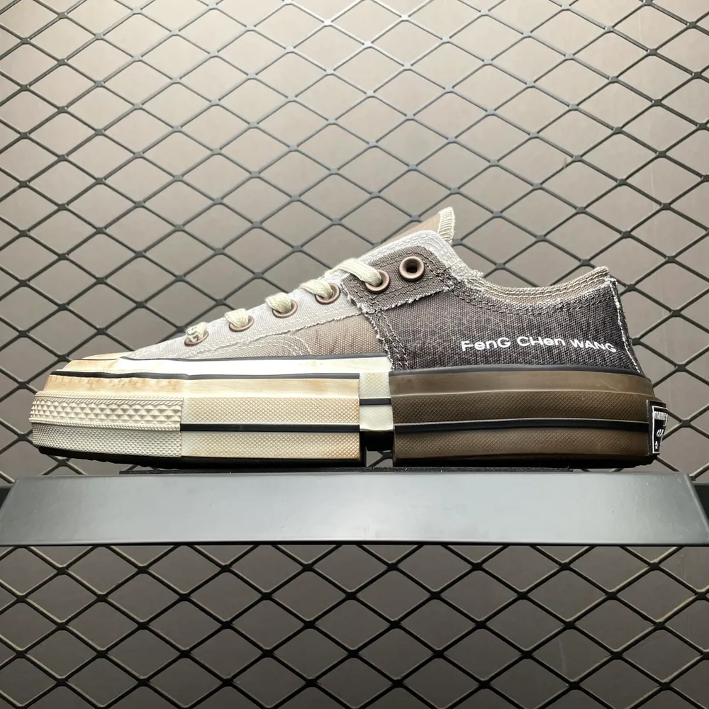 💰540 純原Feng Chen Wang x Converse 匡威 Chuck 70 解構款 聯名款低幫休閒板鞋 尺碼：35 36 36.5 37 37.5 38 39 39.5 40 41 42 42.5 43 44 編號：24DC