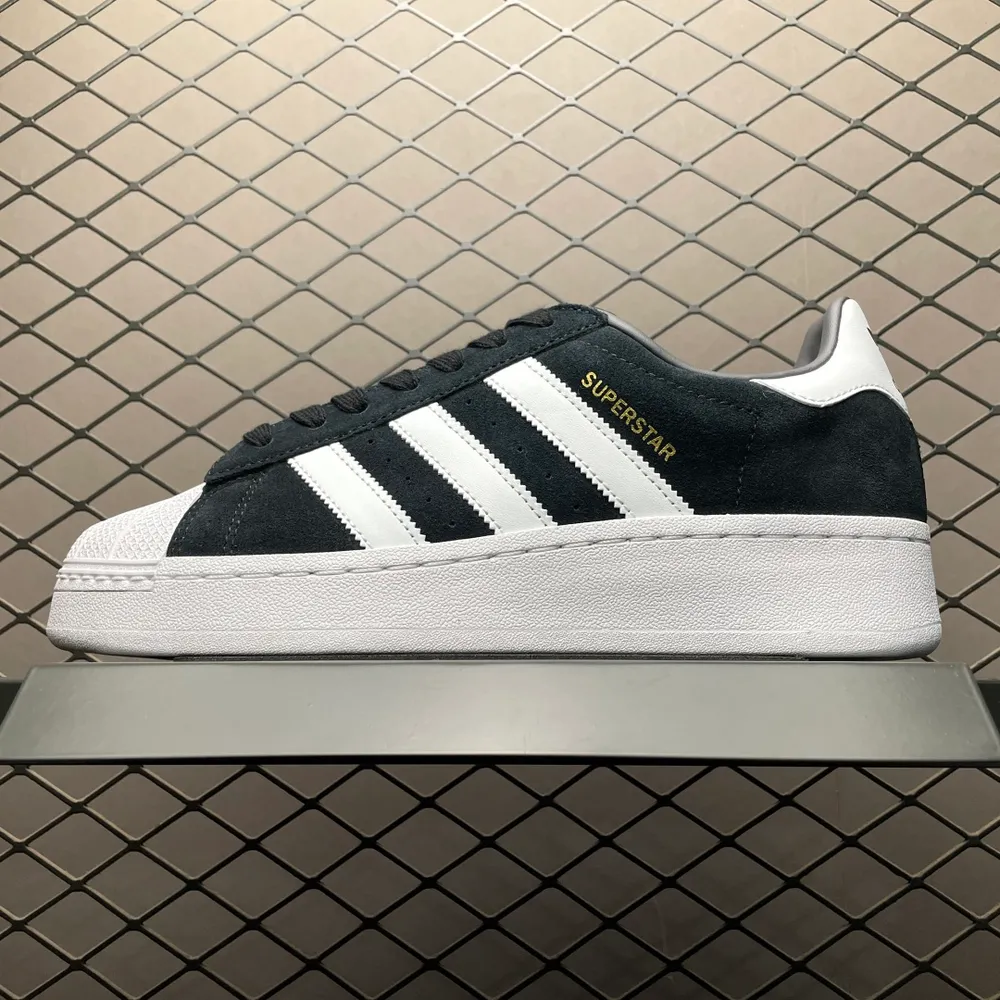 💰530 純原AD 阿迪 Superstar XLG 金標 貝殼頭厚底款低幫休閒板鞋 ID4657 新版本出貨 尺碼：39 40 40.5 41 42 42.5 43 44 44.5 45 編號：22TDEF29