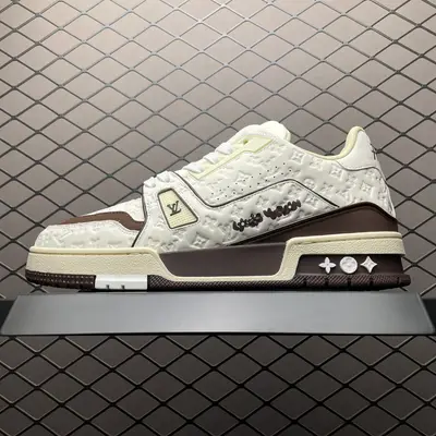 💰850 Tyler x Louis Vuitton 路易威登 LV Trainer 聯名款低幫休閒板鞋 私人訂單 原版開發 高階零售 外貿充正專供 原版購入開發 ZP級全套包裝 完美楦型 正確卡色 大底TPU 質感媲美原版 品質可吊打市