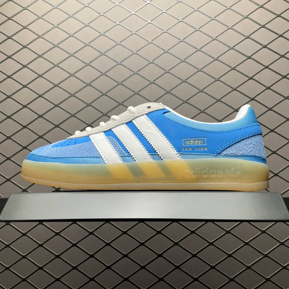 💰530 純原Bad Bunny x AD 阿迪 Gazelle Indoor 壞痞兔聯名低幫運動休閒板鞋 IF9734 新版本出貨 尺碼：35.5 36 36.5 37 38 38.5 39 40 40.5 41 42 42.5 43 