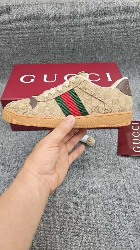 ✨Gucci Screener｜復古做舊運動鞋天花板