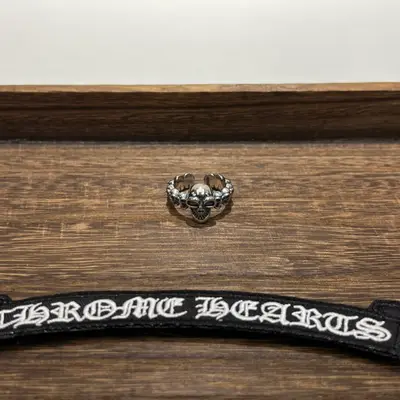 發500💰【新品上架】Chrome hearts 克羅心骷髏戒指