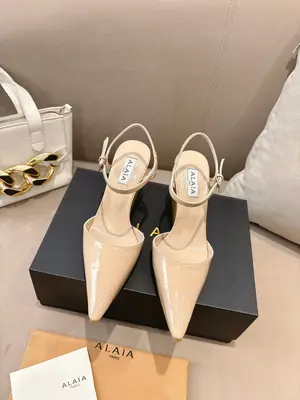 P650Alaïa2026春夏坡底高跟鞋​​