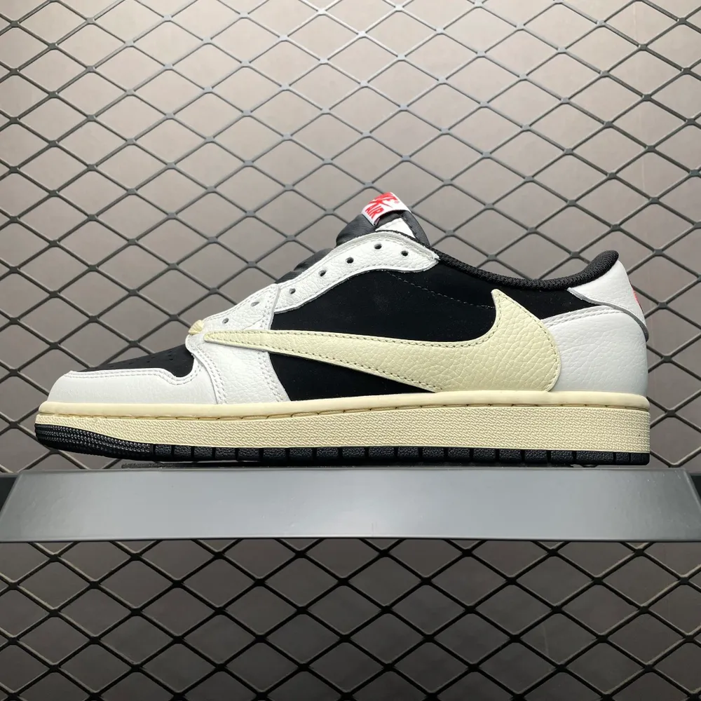 💰570 純原Travis Scott x Air Jordan 1 AJ1喬1低幫倒鉤 XZ6868-001 大廠代工流水線打造 純原級既視感 細節隨意對比 尺碼：40 40.5 41 42 42.5 43 44 44.5 45 46 